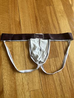 New Men’s Jockstraps Sexy White double jockstraps underwear size XXL