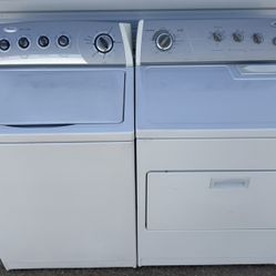Whirlpool XXL King Size Capacity Plus Heavy Duty Top Load Washer/Electric Dryer (can deliver) 