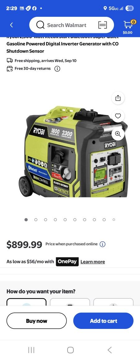 Brand New  Ryobi 2300