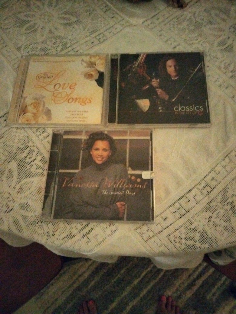 CD's. Vanessa Williams, The Greatest Love Songs,Classics In The Key Of G