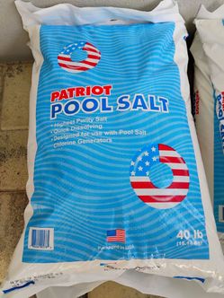 Pool Salt 40 Lbs  (10)