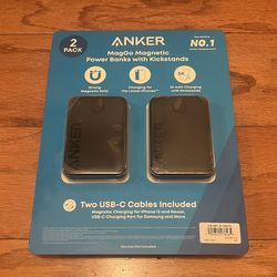 Anker MagGo Magnetic Power Bank 5000mAh 2-Pack