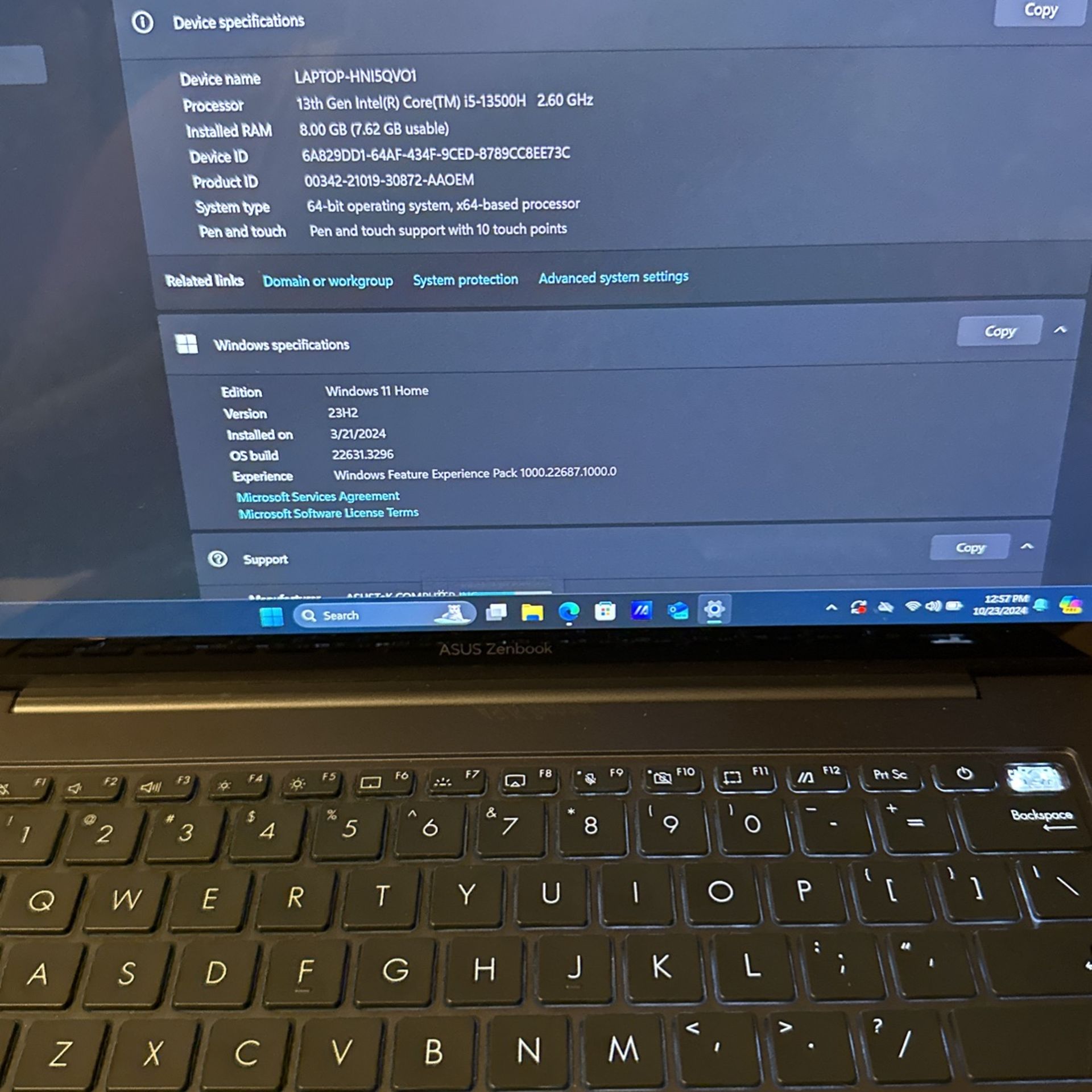 ASUS ZENBOOK 14X OLED