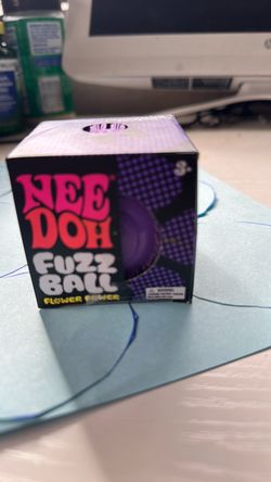 Needoh fuzz ball purple