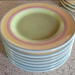 The Sakura Table Spa Elegance, Seven Salad Plates 