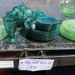 Green Glassware 