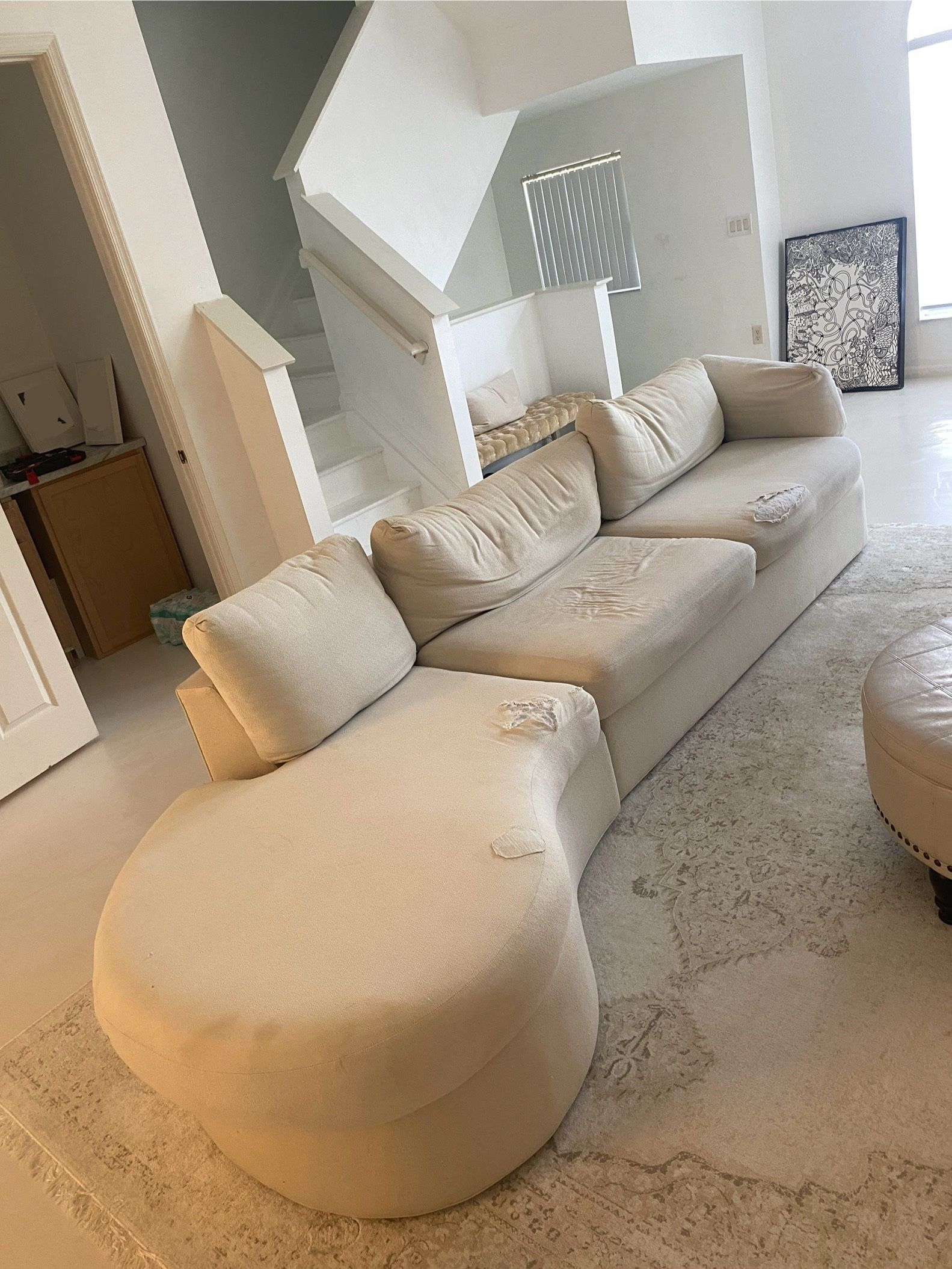 Free Sectional Couch 144”