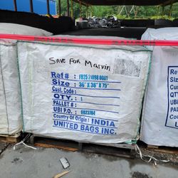 Poly Bags With Fork Lift Straps