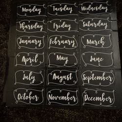 Calendar Magnets