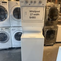 Whirlpool Stackable Washer Dryer