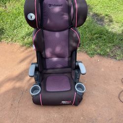 Baby Trend PROtect 2-in-1 Folding Booster Car Seat - Pink Tech - Pink