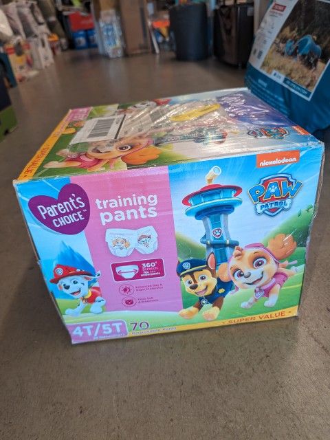 Parent's Choice Paw Patrol Training Pants for Girls, 4T/5T, 70 Count