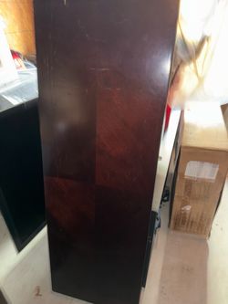 Dark Cherry Wood Kitchen Table
