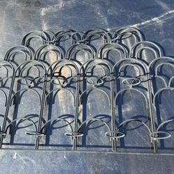 Wrought Iron Fireplace Candle Holder