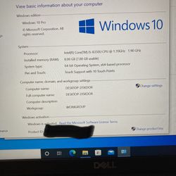 Dell Touchscreen Laptop 7390