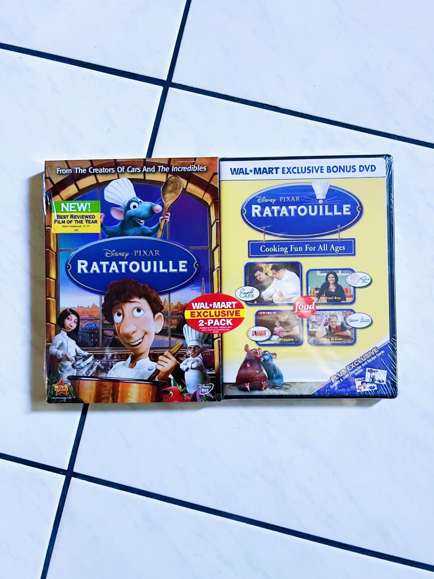BRAND NEW Ratatouille + Cooking DVD Set