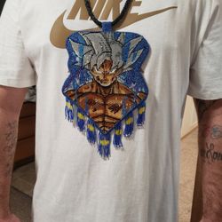 Goku (A.U.I) One Of a Kind, Hand Beaded Necklace