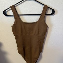 Womens Ribbed Bodysuit