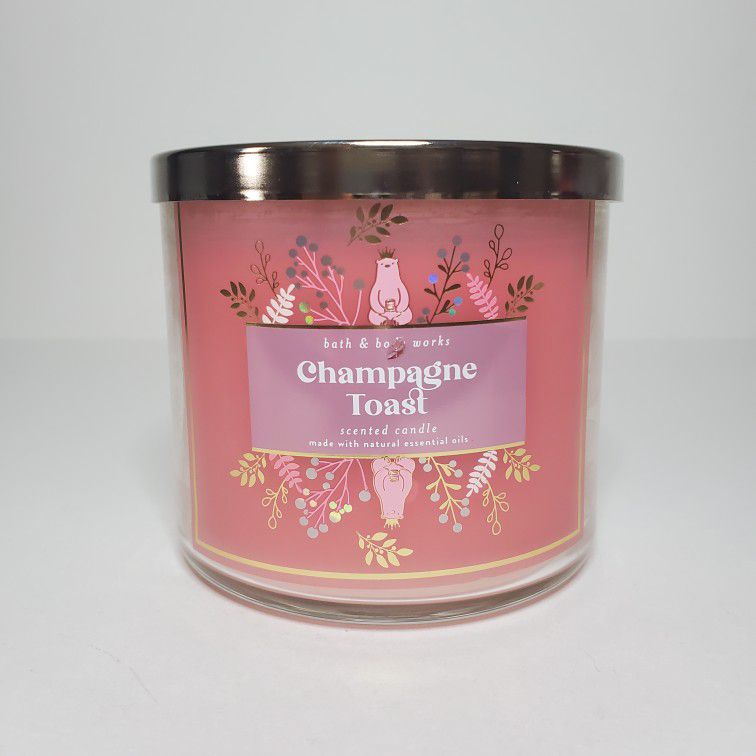 Bath & Body Works Candle Champagne Toast 