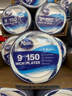 Maxie Plates 9 inch - 150 Plates