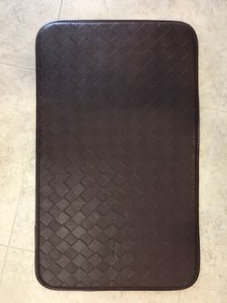 Memory Foam Mat Brown