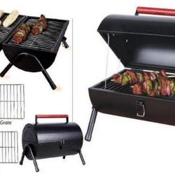 Gibson Delwyn 5 Piece Barrel BBQ Grill, Black