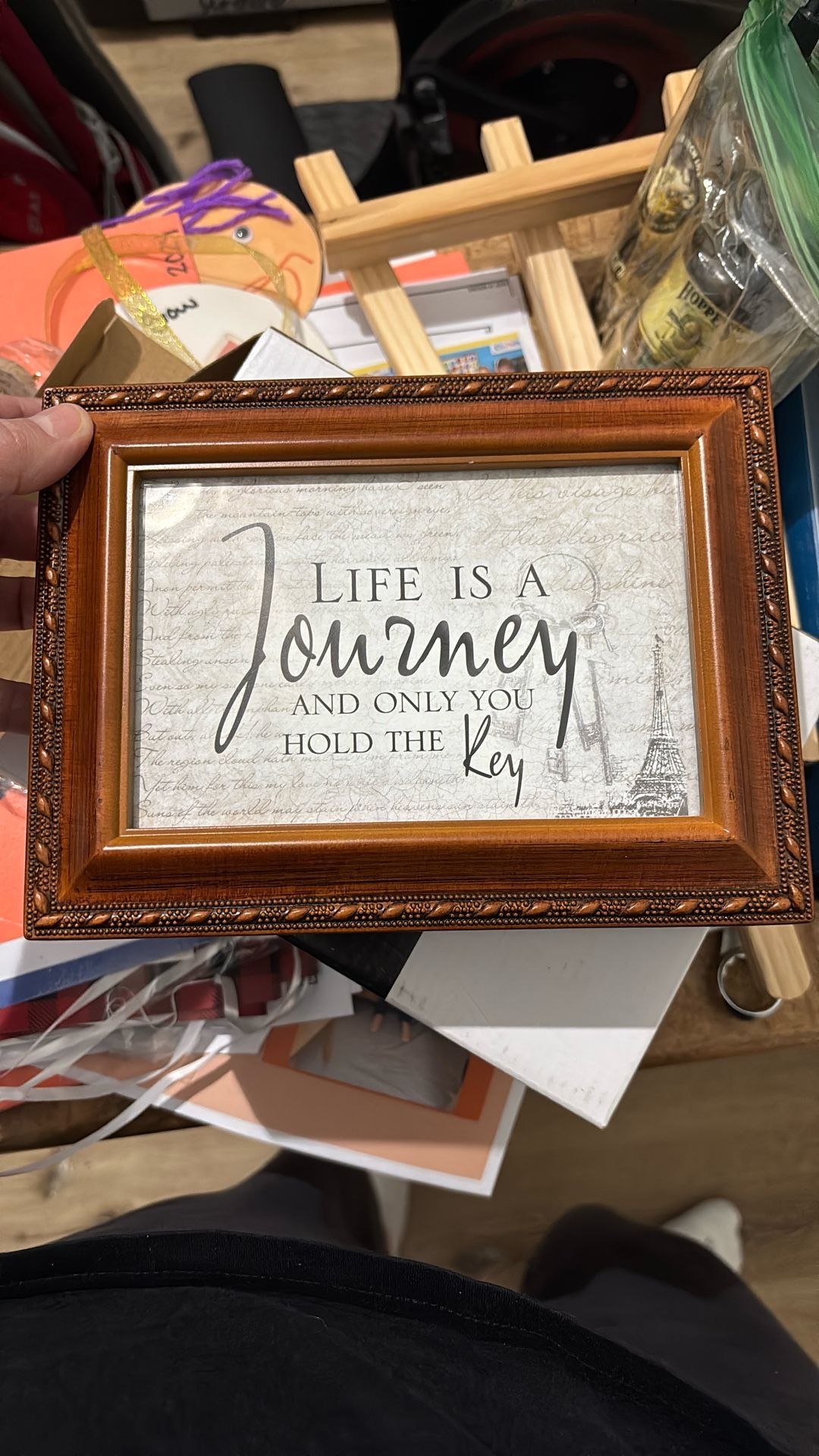 Musical Photo Jewelry Box New In Box