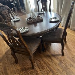 Dining Table 4 Chairs
