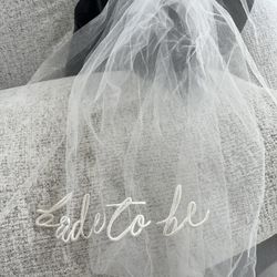 Bride-to-be Veil