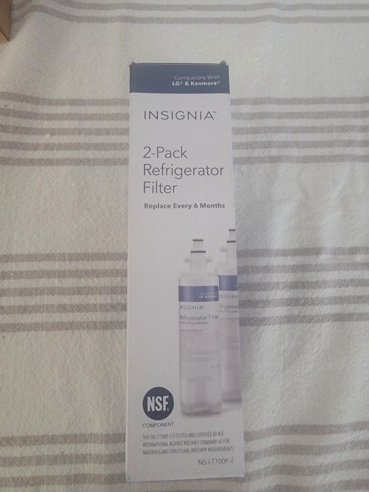 Insignia 2 Pack Refrigerator Filter