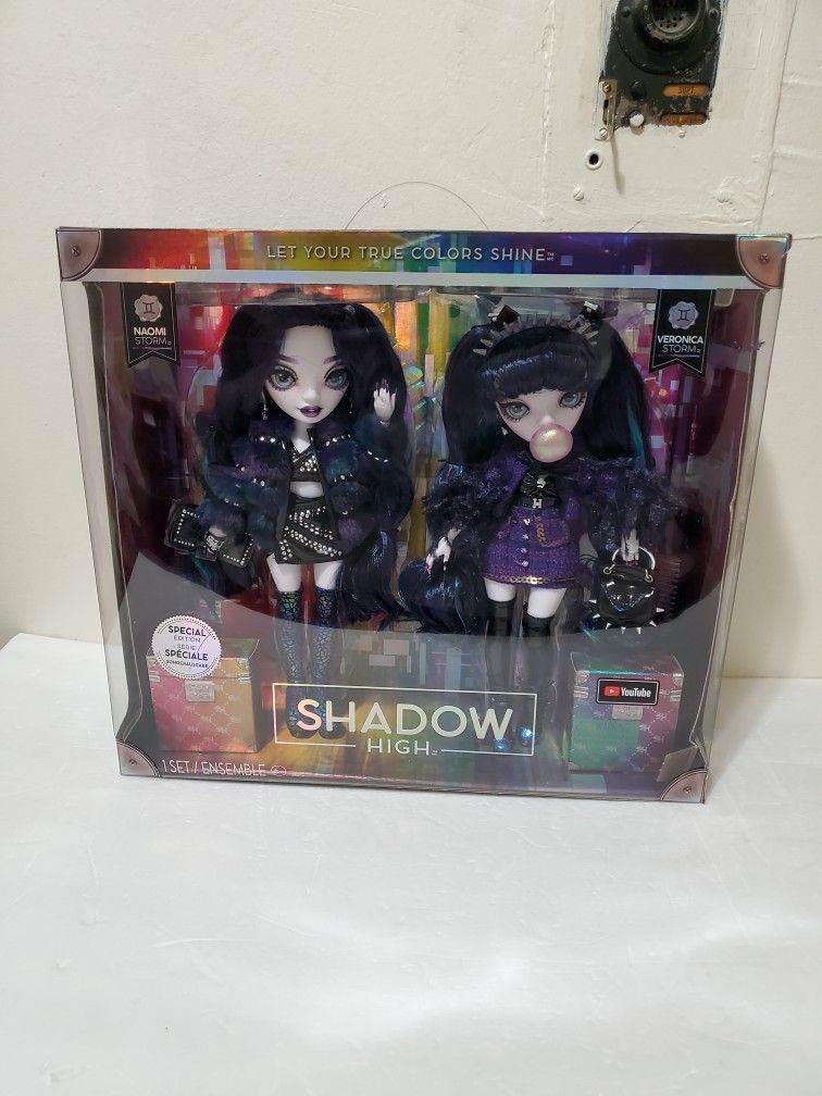 Rainbow High Shadow High Naomi Storm & Veronica Storm Doll 2-Pk Special Edition