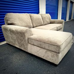 Beige Comfy Sectional Sofa