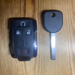 Chevy Silverado Key, Gm Sierra Key, chevy colorado key, GMC Canyon key, gmc key, chevy key 