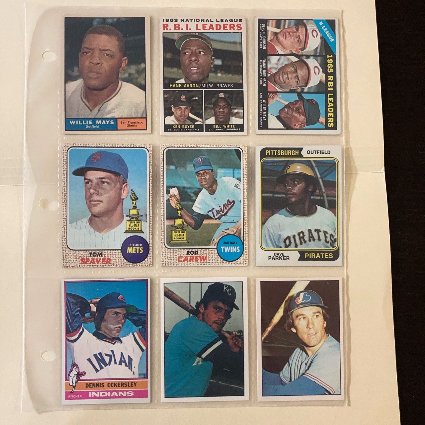Baseball Card Rookie Lot From Estate Sale
