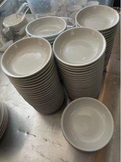 Bowls ceramic Libbey 5.25 ounce series or 6 3/4" x 2 3/4" shape
