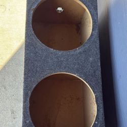 12” Dual Subwoofer Box