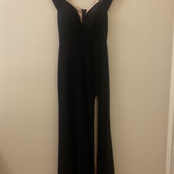 Black Long Dress, Small