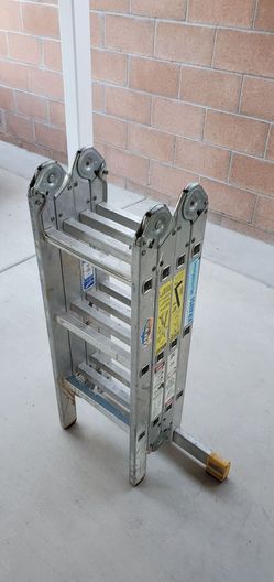 Krause Multi-Position Aluminum Folding Ladder