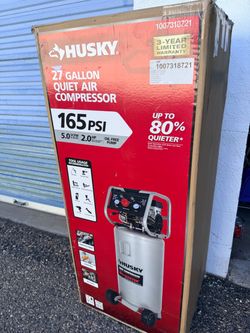 27 GALLON HUSKY AIR COMPRESSOR