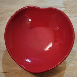 Waechtersbach Red Heart serving plate