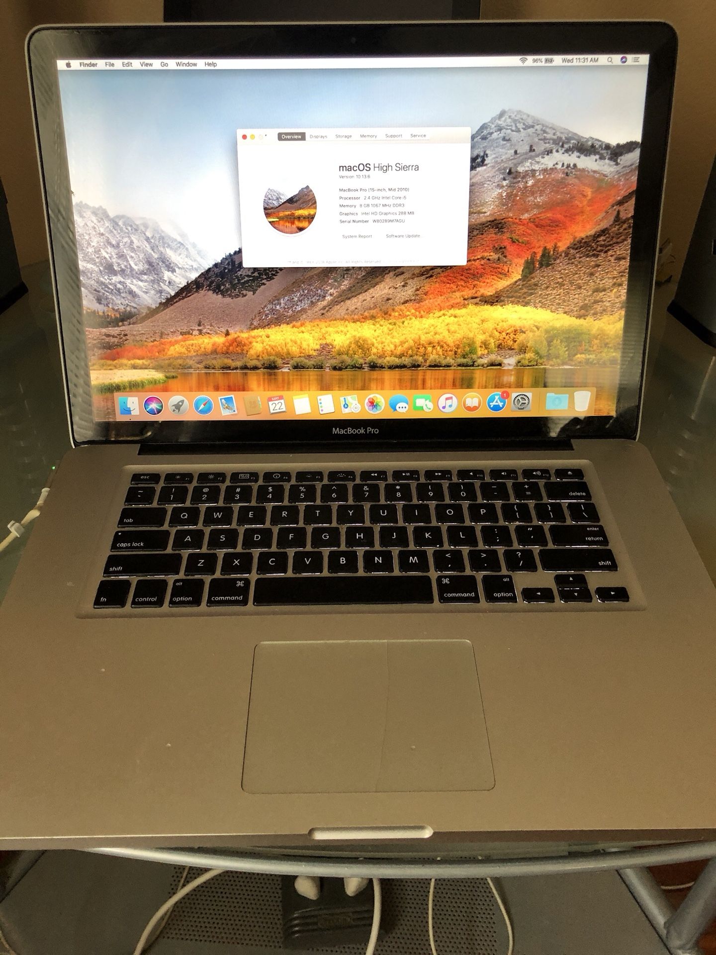 MacBook Pro 15.4” Display