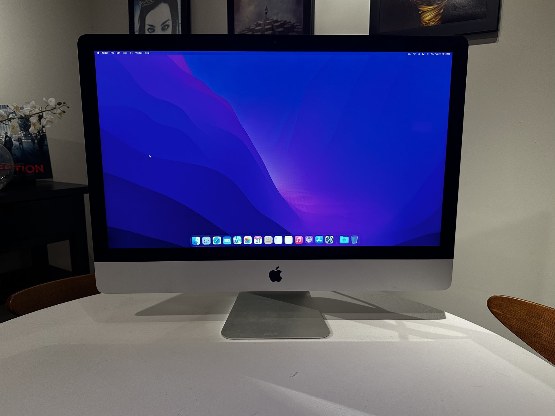 Late 2012 27” iMac Running macOS Monterey