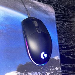 SteelSeries Keyboard And Wired Logitech Mouse 