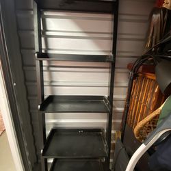 Black Ladder Shelf