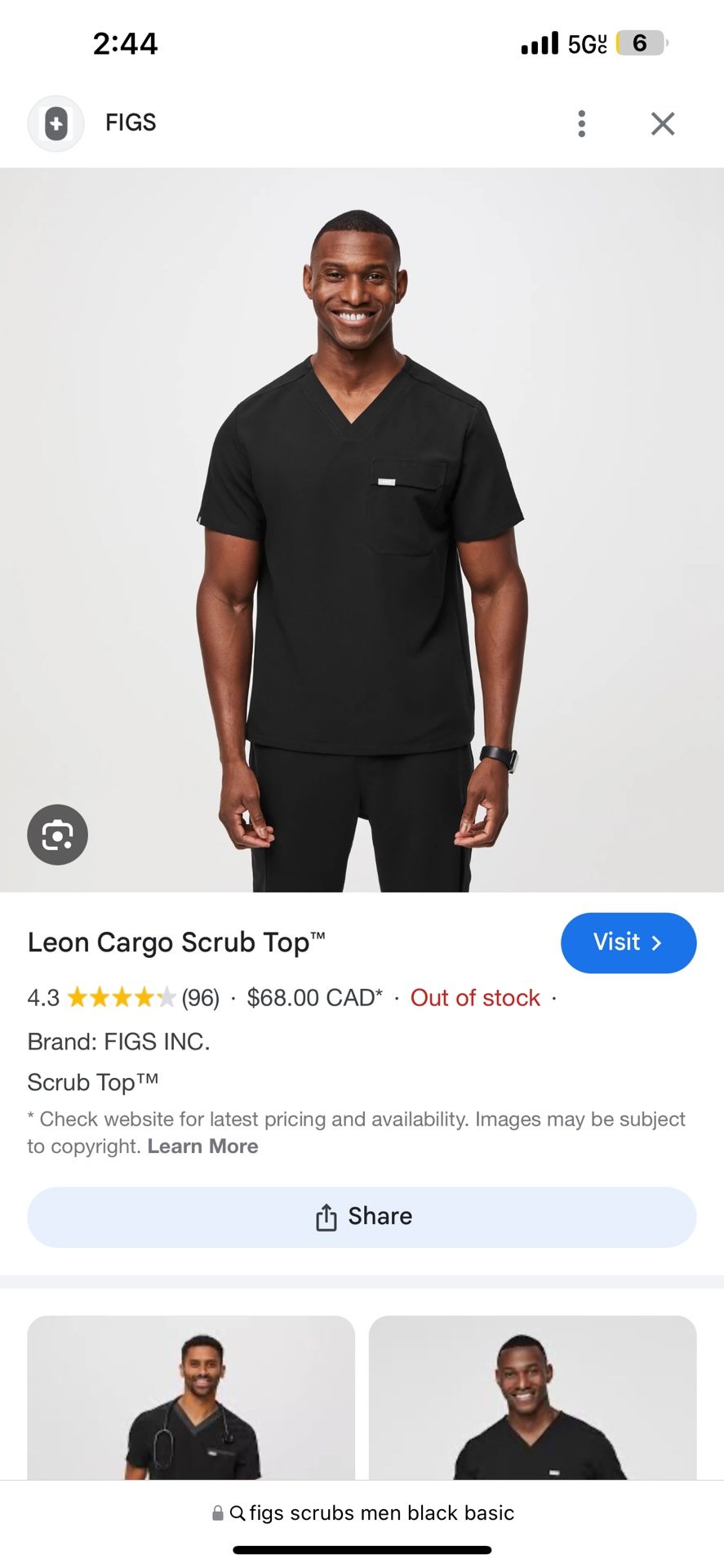 Figs Man Scrubs