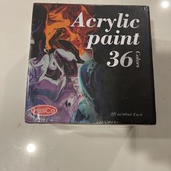 Acrilic Paint Kit 36 colors 