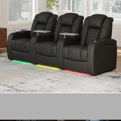 3 Reclining Chairs Brand New