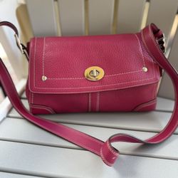 Coach Hot Pink Excellent Cond