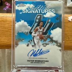 Victor Wembanyama (Perfect Condition) Sky Write Signature 126/150
