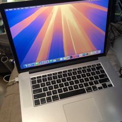 MacBook Pro i7 16GB ram 256GB SSD  15” all OS Sequoia /working good offer be ignored $299 firm price